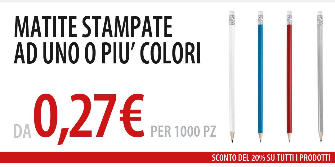 Matite personalizzate